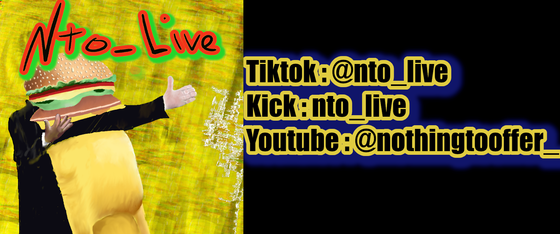 NTO Live social card with the channel mascot